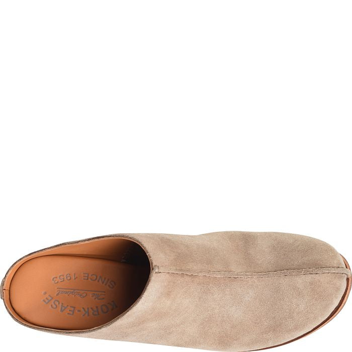 Taupe Suede Mule