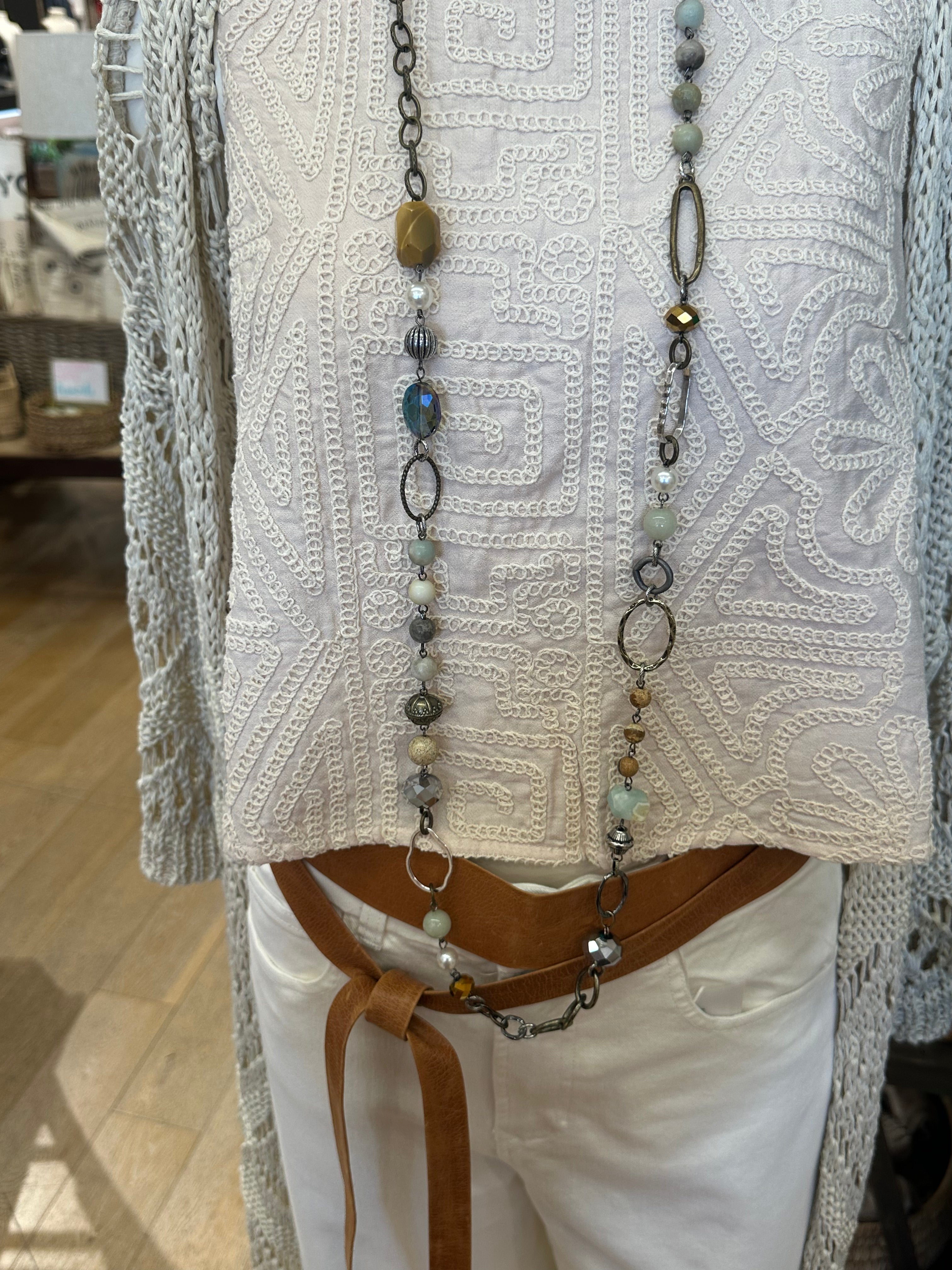 Multi Stone Necklace