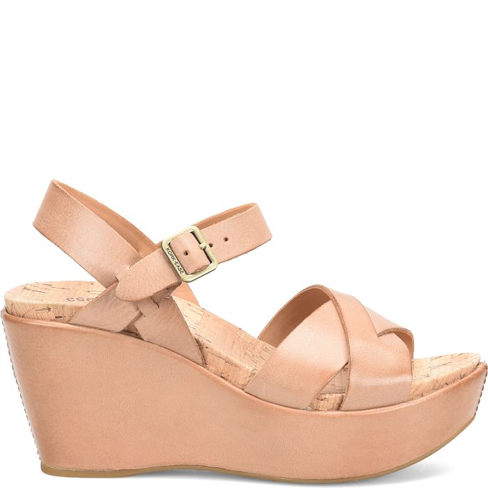 "Ava" Wedge Sandal