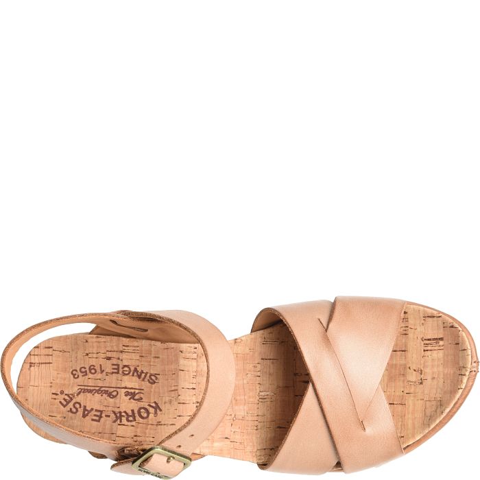"Ava" Wedge Sandal
