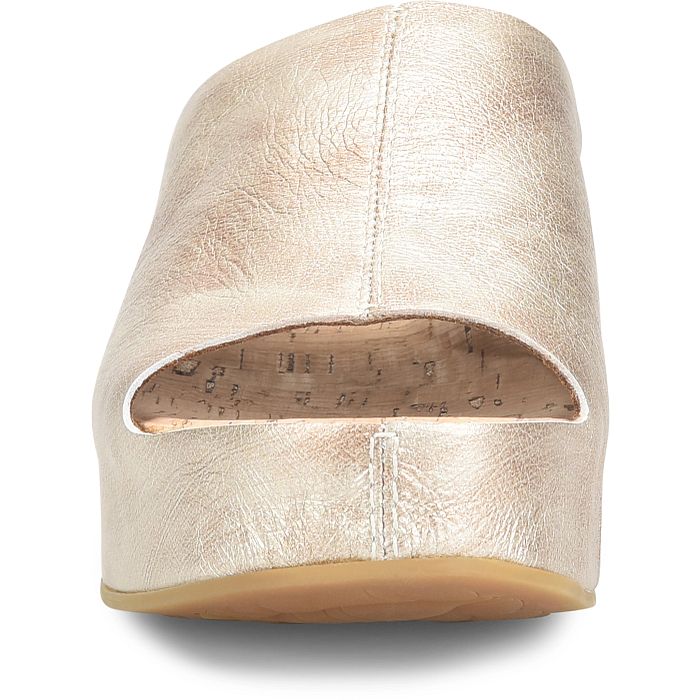 Yazmin Metallic Platform Sandal