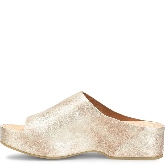 Yazmin Metallic Platform Sandal