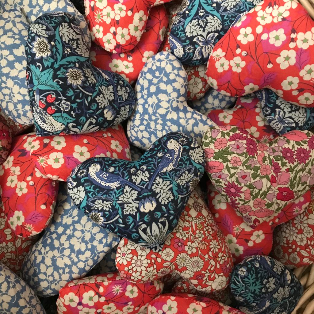 Loose Lavender Hearts