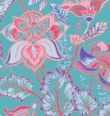 Taj Blue Milan Square Scarf