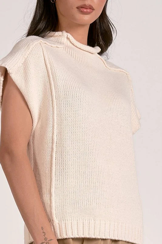 Maura Cap Sleeve Sweater