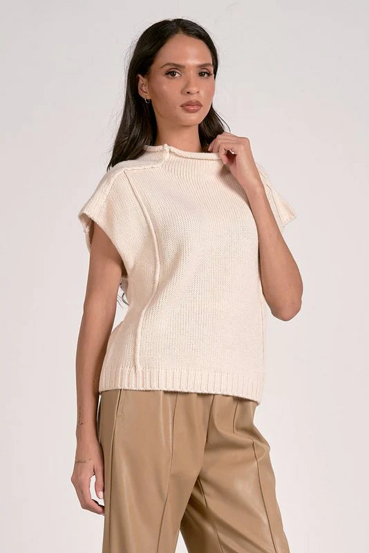 Maura Cap Sleeve Sweater