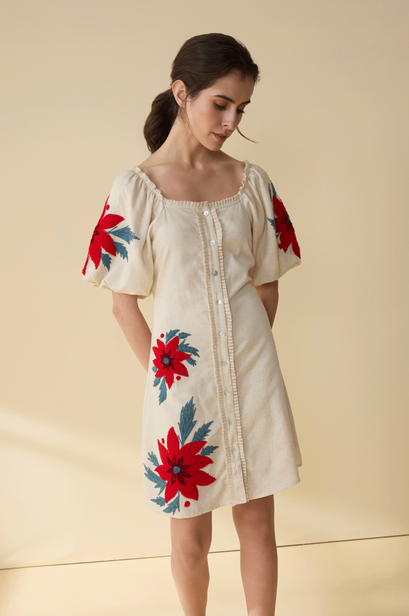 Emma Bloom Bouffant Dress