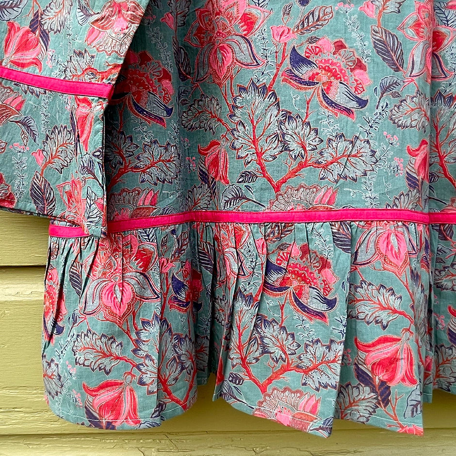 Swati Blouse Taj Blue