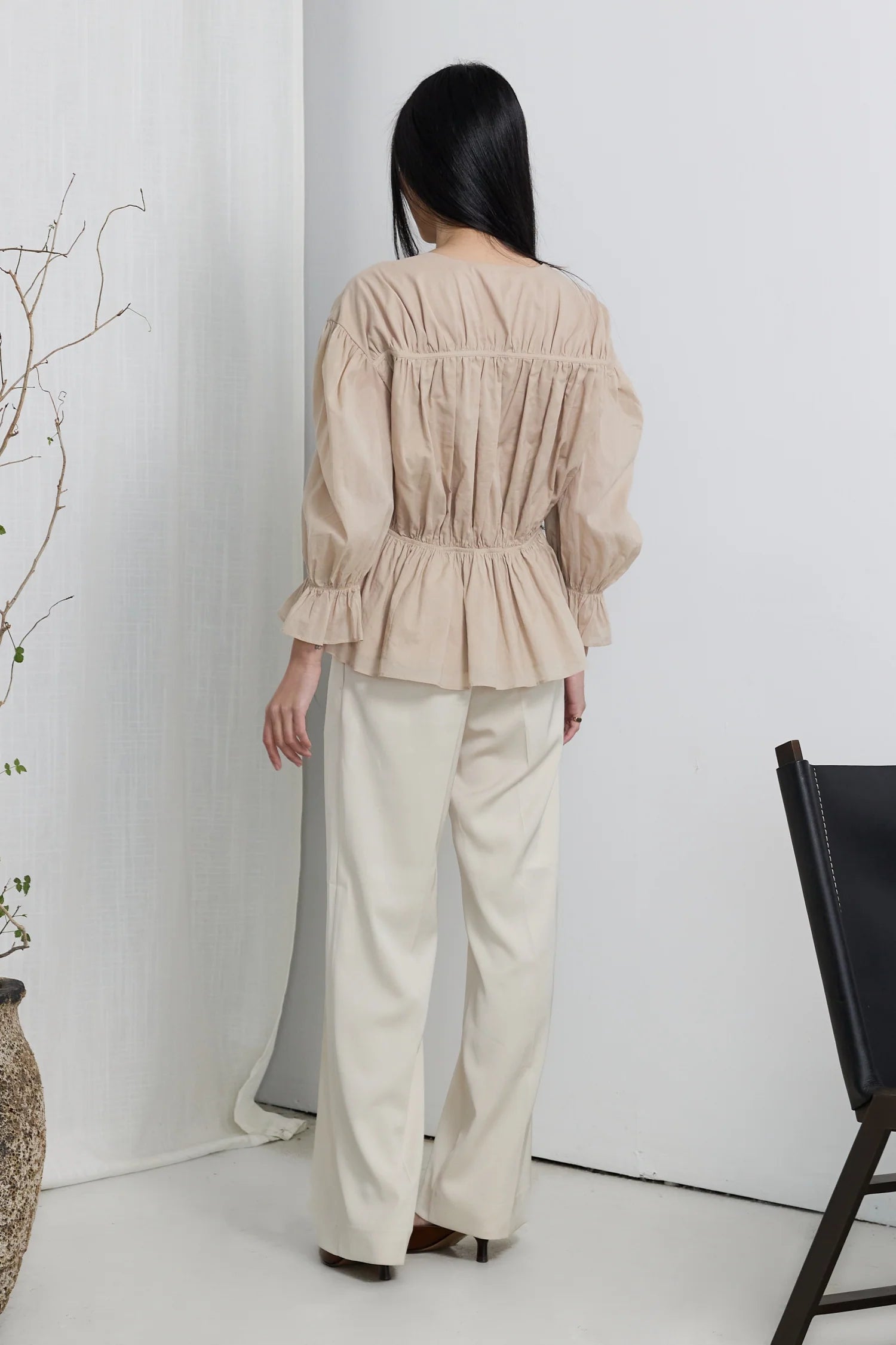 Feminine Cotton Blouse
