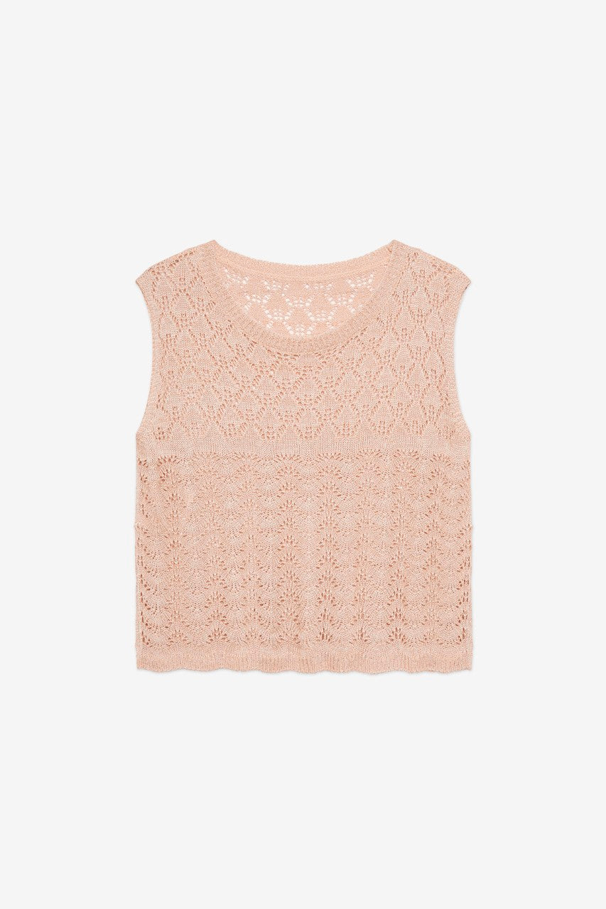Knit Top With Openwork