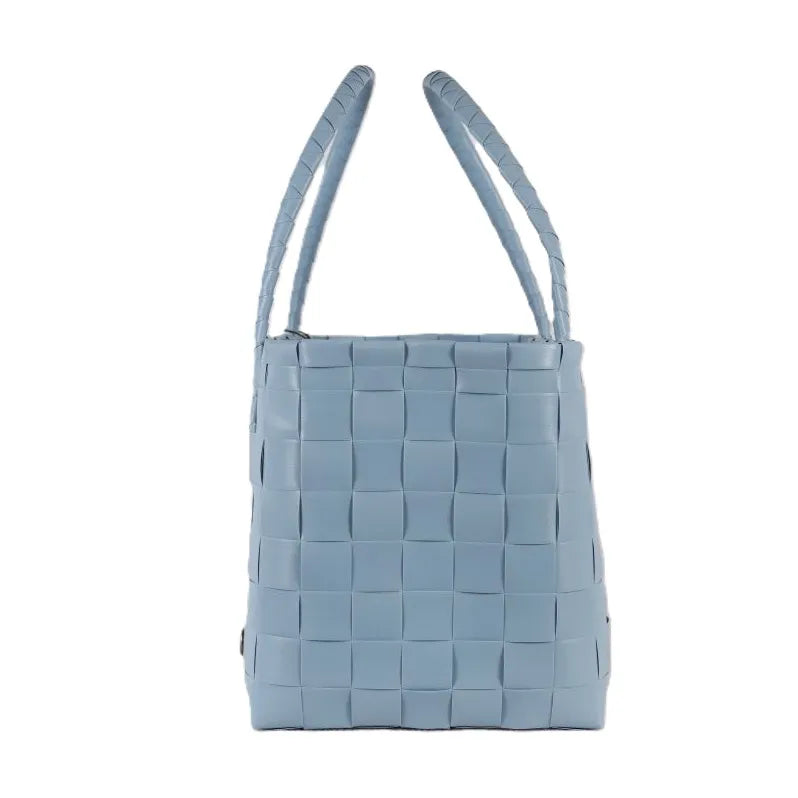 Faded Blue Recycled Tote