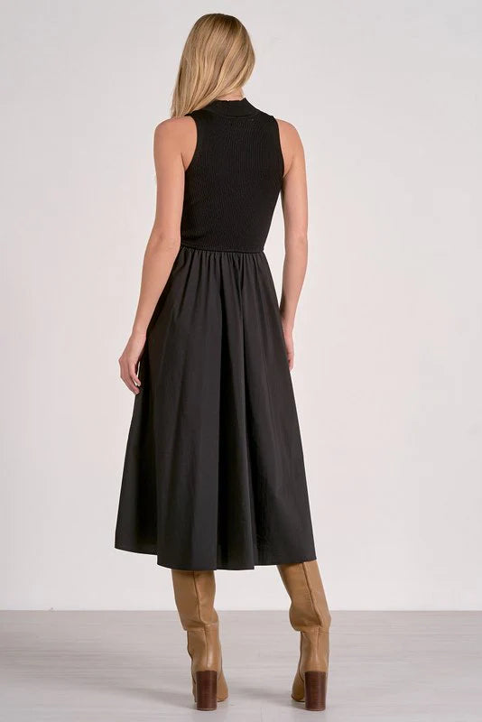 The Raven High-Neck Dress