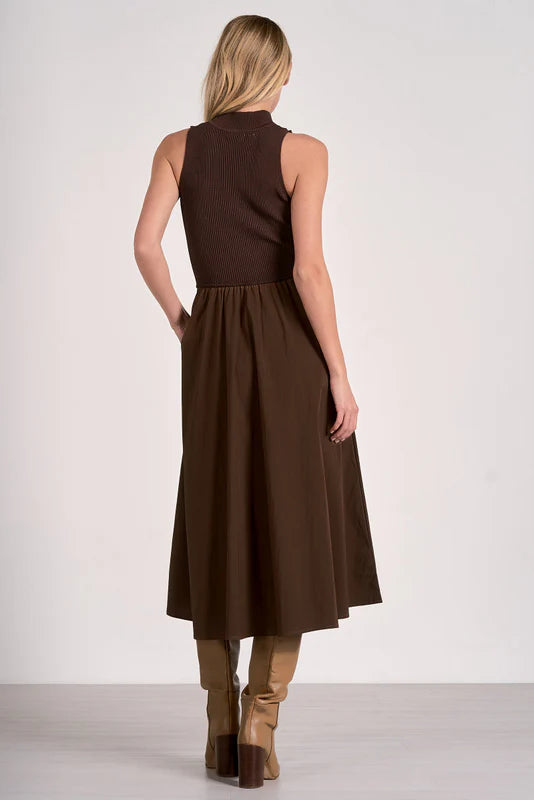 The Raven High-Neck Dress