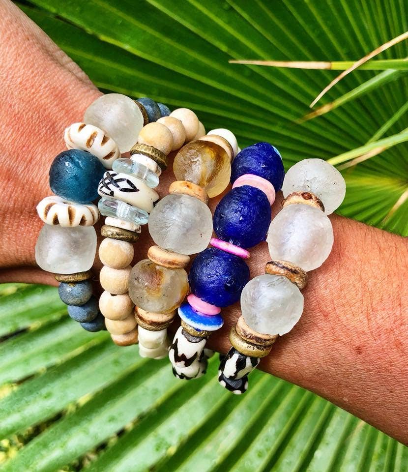 Single Stack Bracelet | Indigo