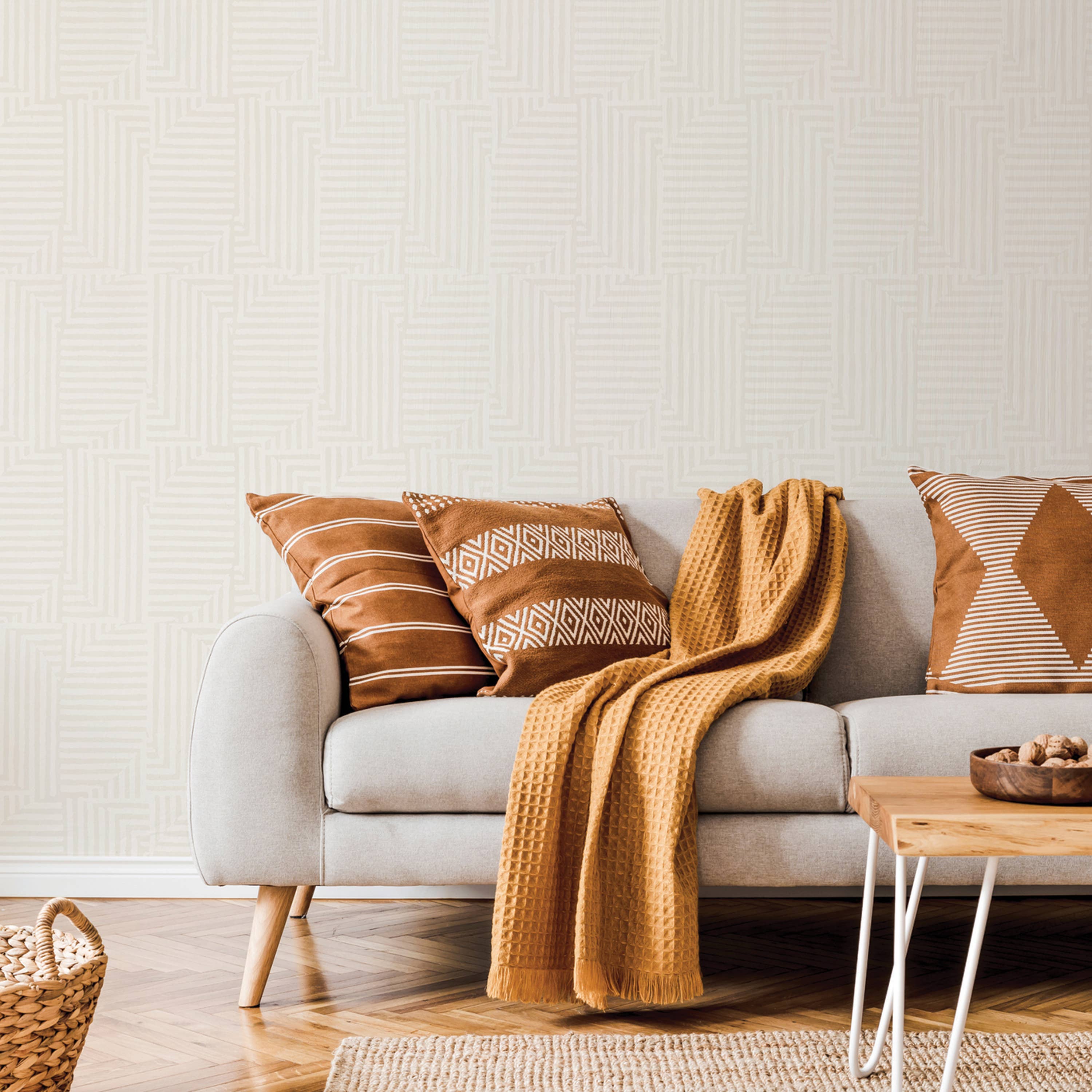 Patchwork Geometric Peel and Stick Wallpaper, 28 sq. ft.