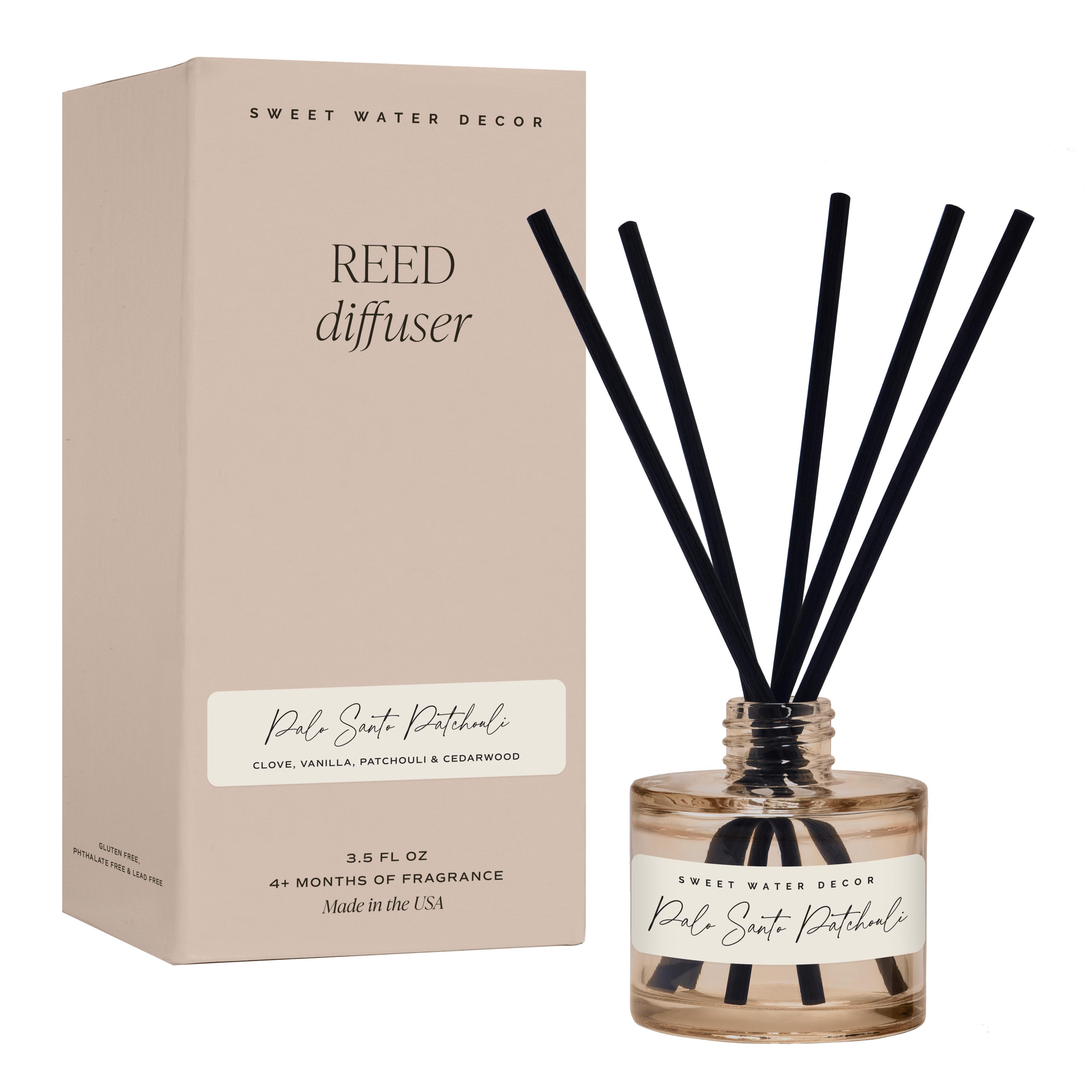 Palo Santo Patchouli Reed Diffuser