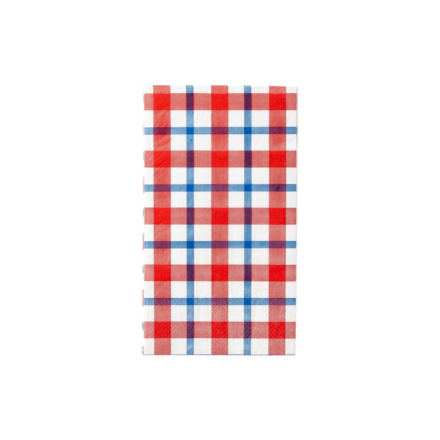 Striped Plaid Paper Guest Towel Napkin