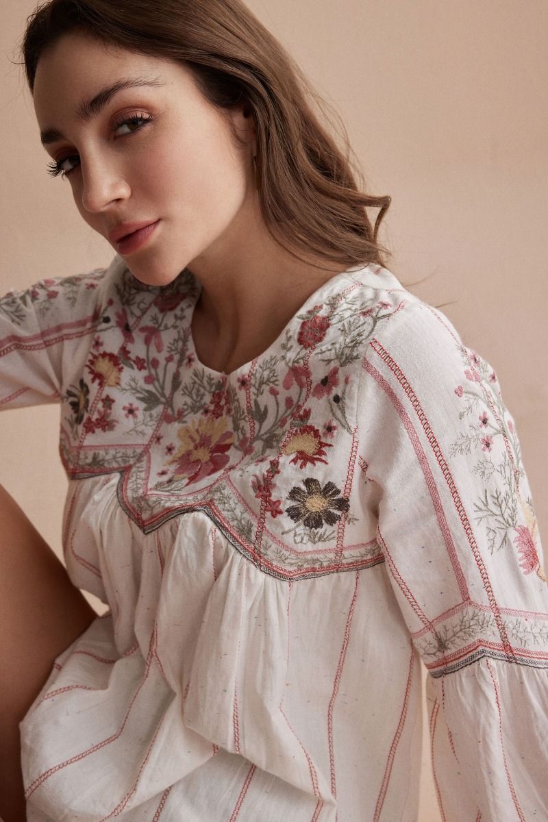 Cheree Floral Delight Free Flowing Top