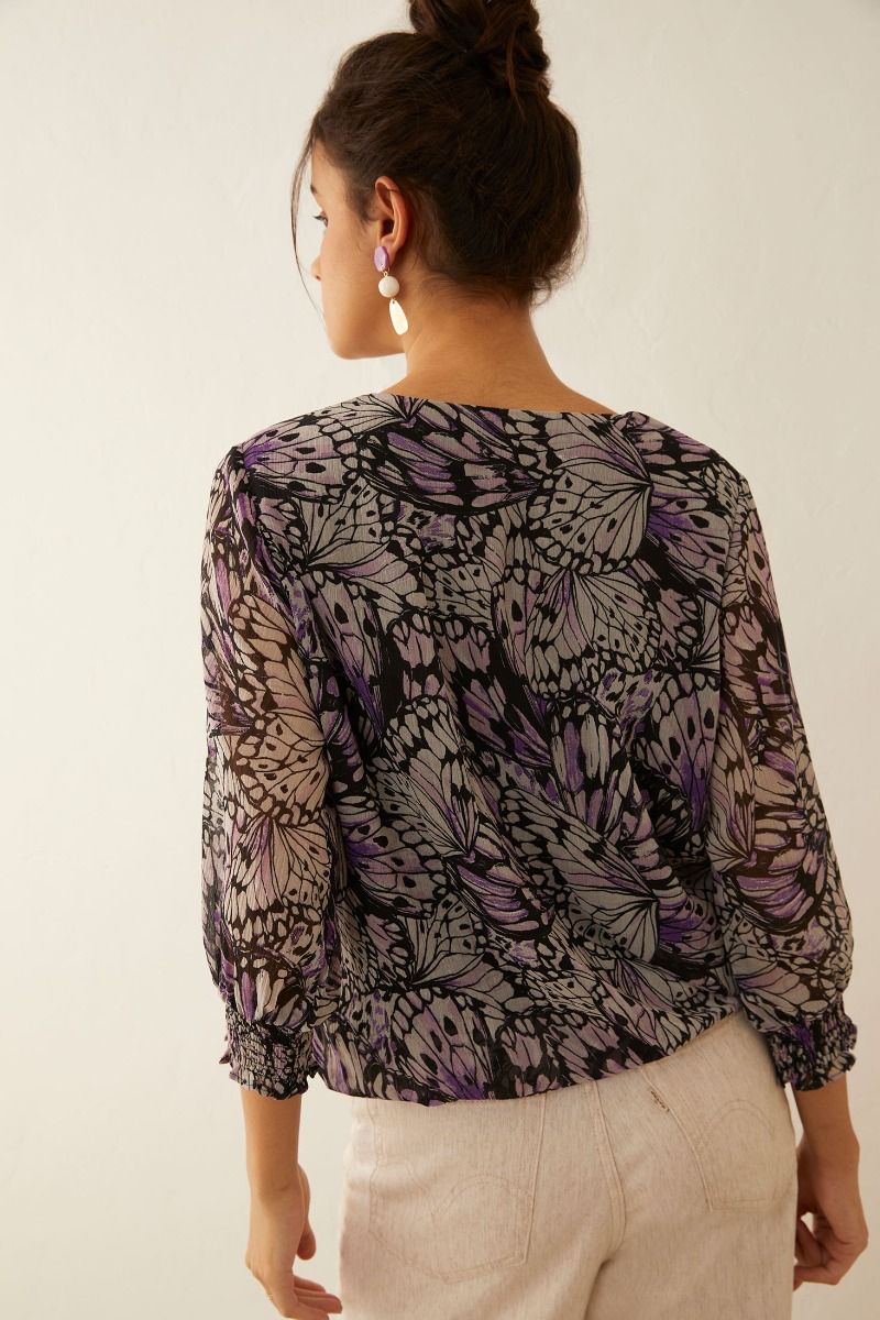 Butterfly Mine Blouse Top