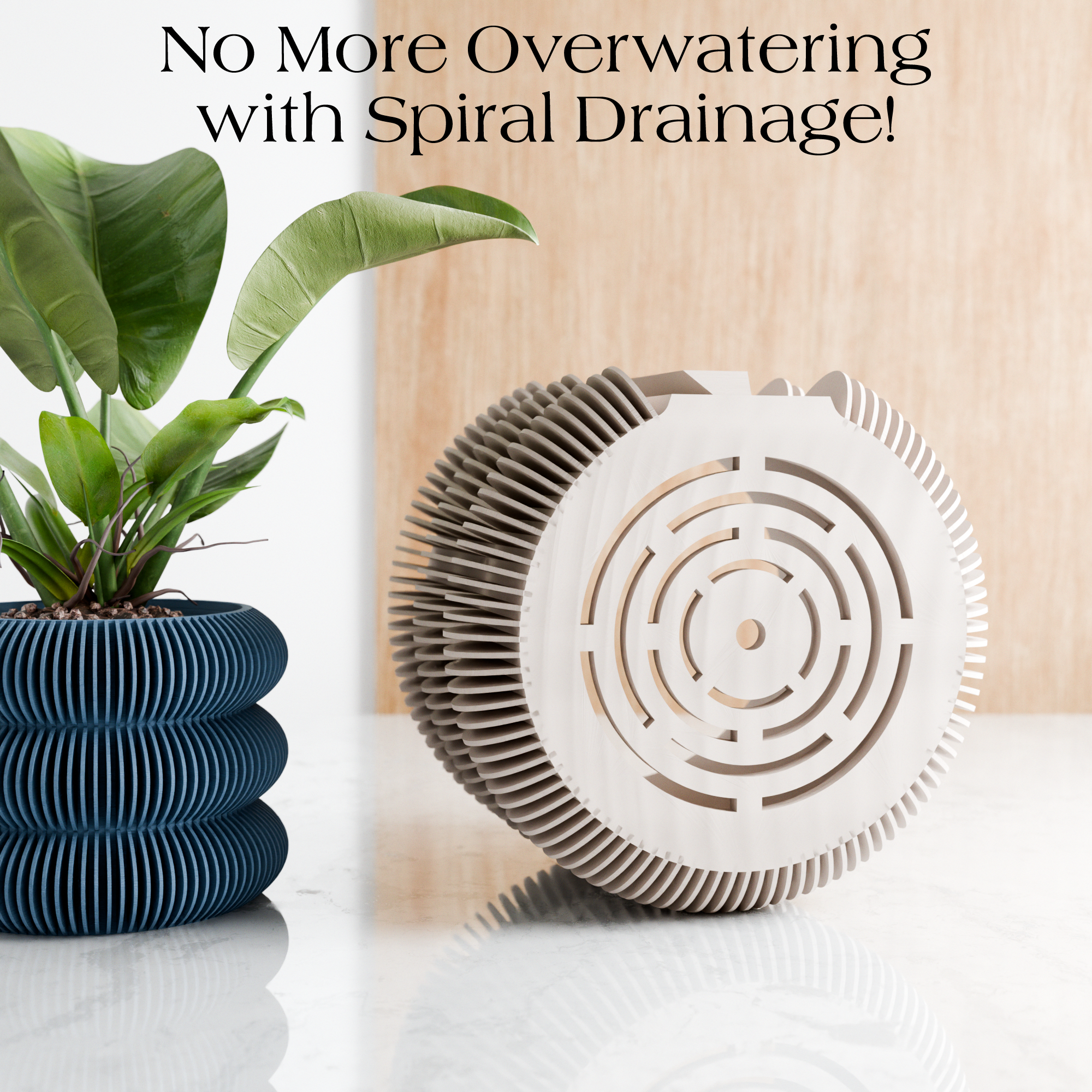 Hanging Triple Bubble Wall Planter
