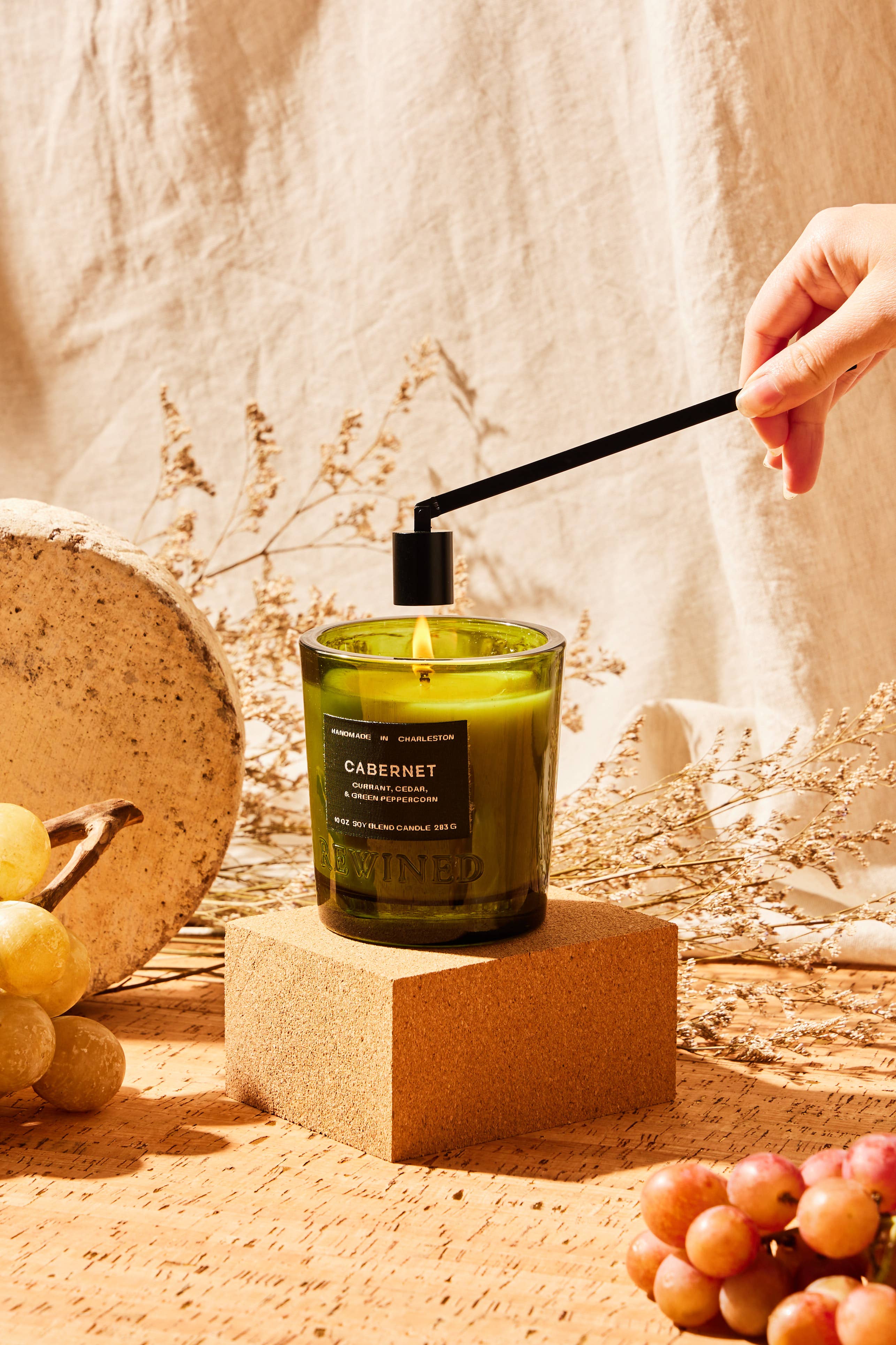 Rewined Cabernet Candle 10 oz