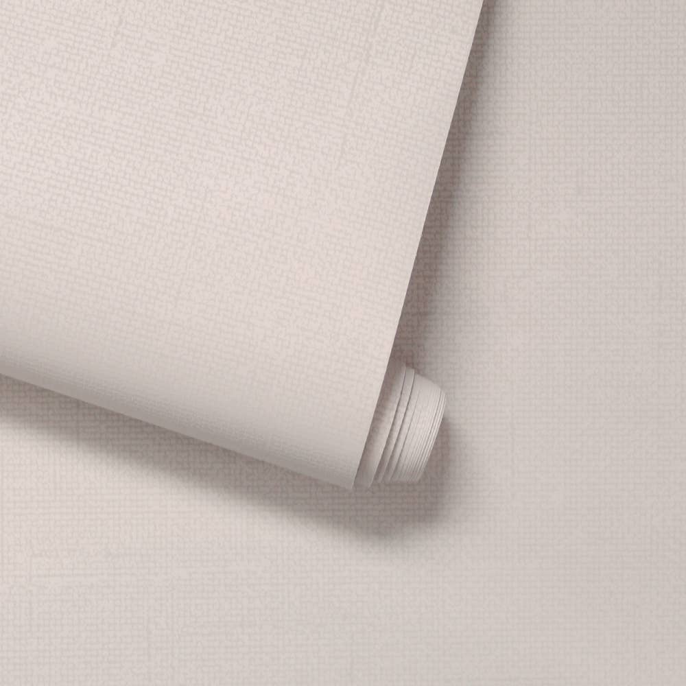 Burlap Linen Peel and Stick Wallpaper, 28 sq. ft.