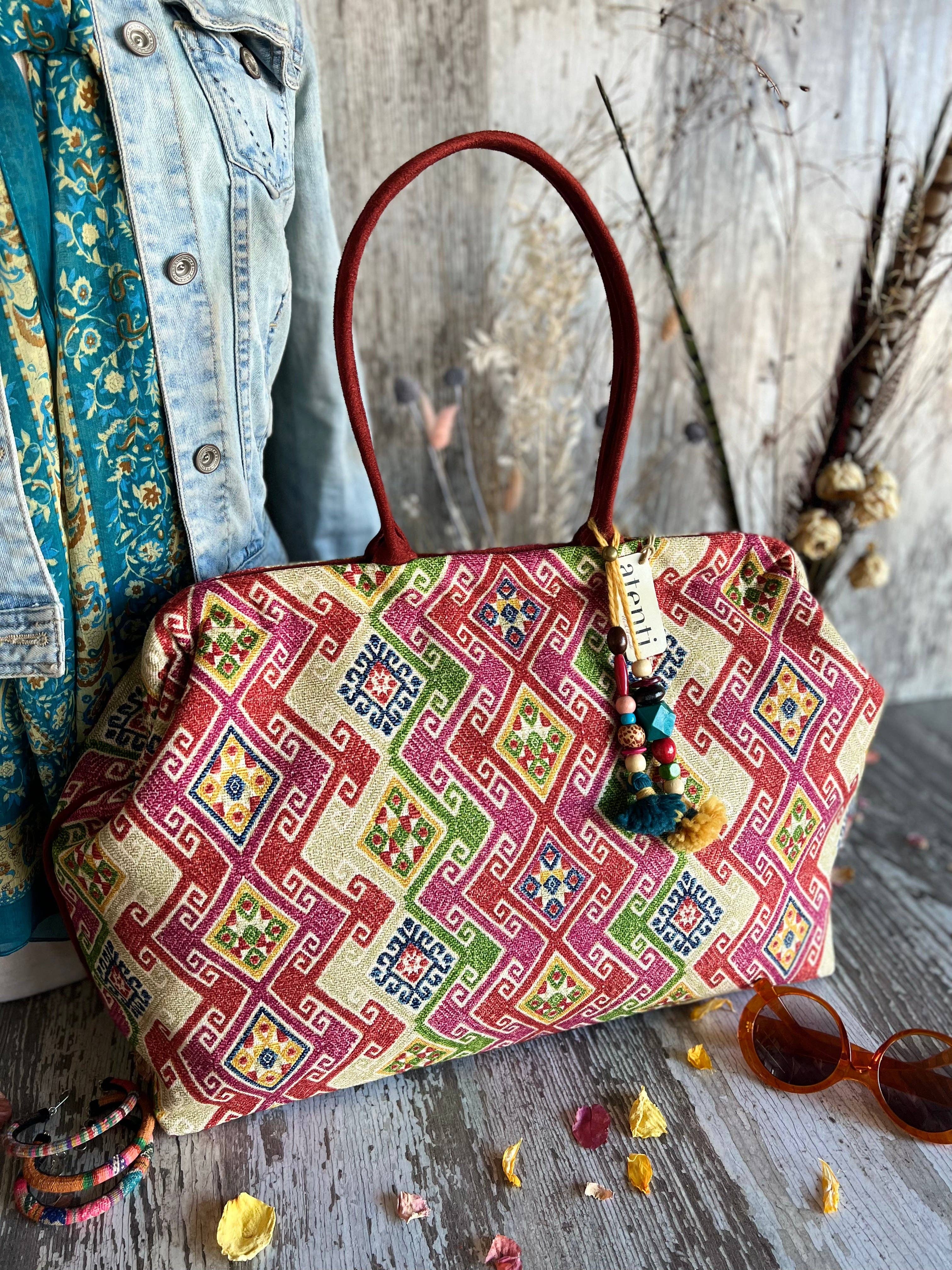 Modern Doctor Bag w/ Metal Snap Frame
