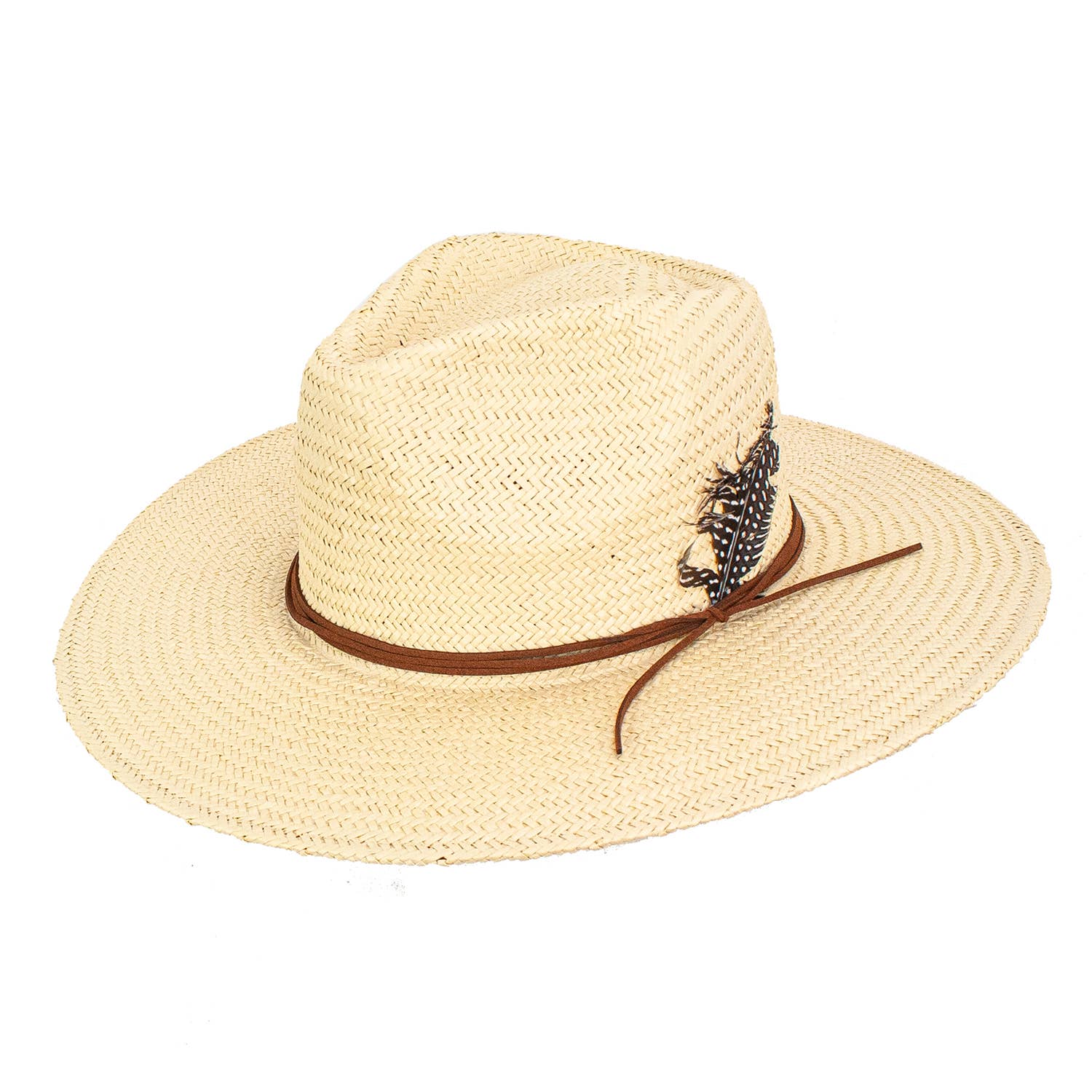Resort Hat with Feather