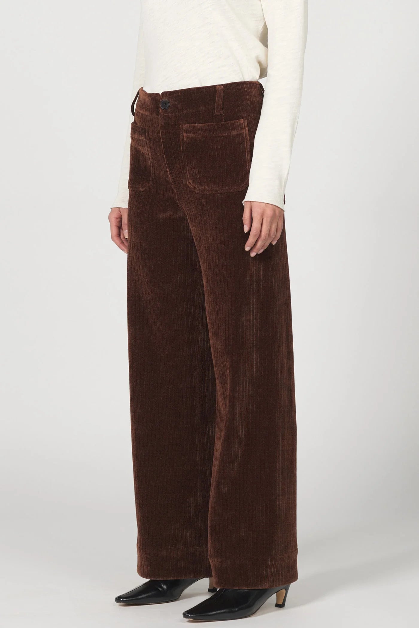 Cappuccino Corduroy Pant | Audrey