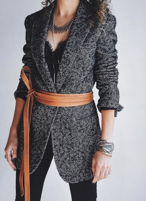 Wrap Belt - Toffee - OS