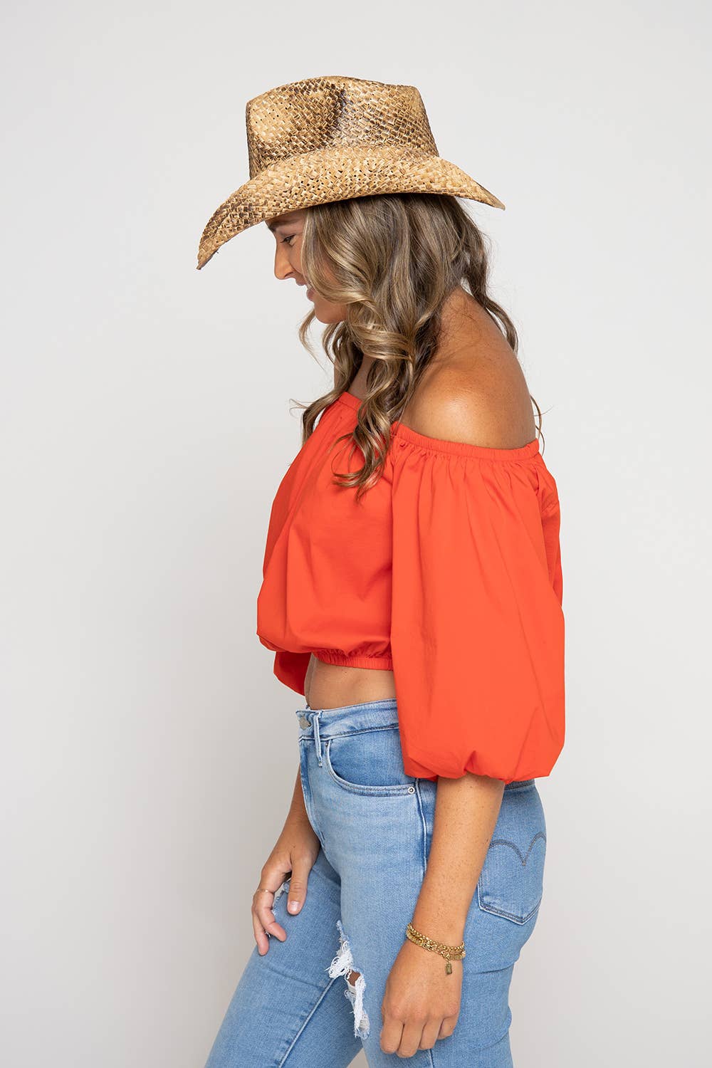 Straw Western Cowboy Hat