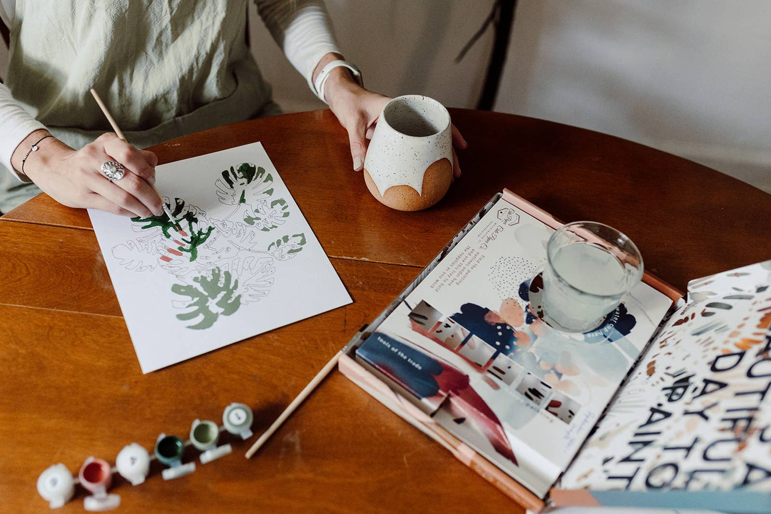 Botany Springs Paint-By-Numbers Kit