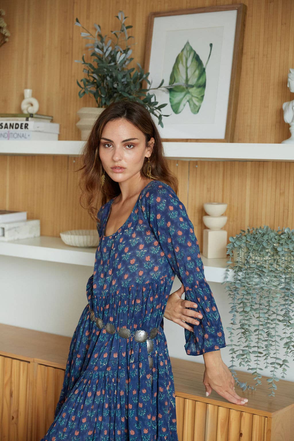 Block Printed Dress (Zahava)