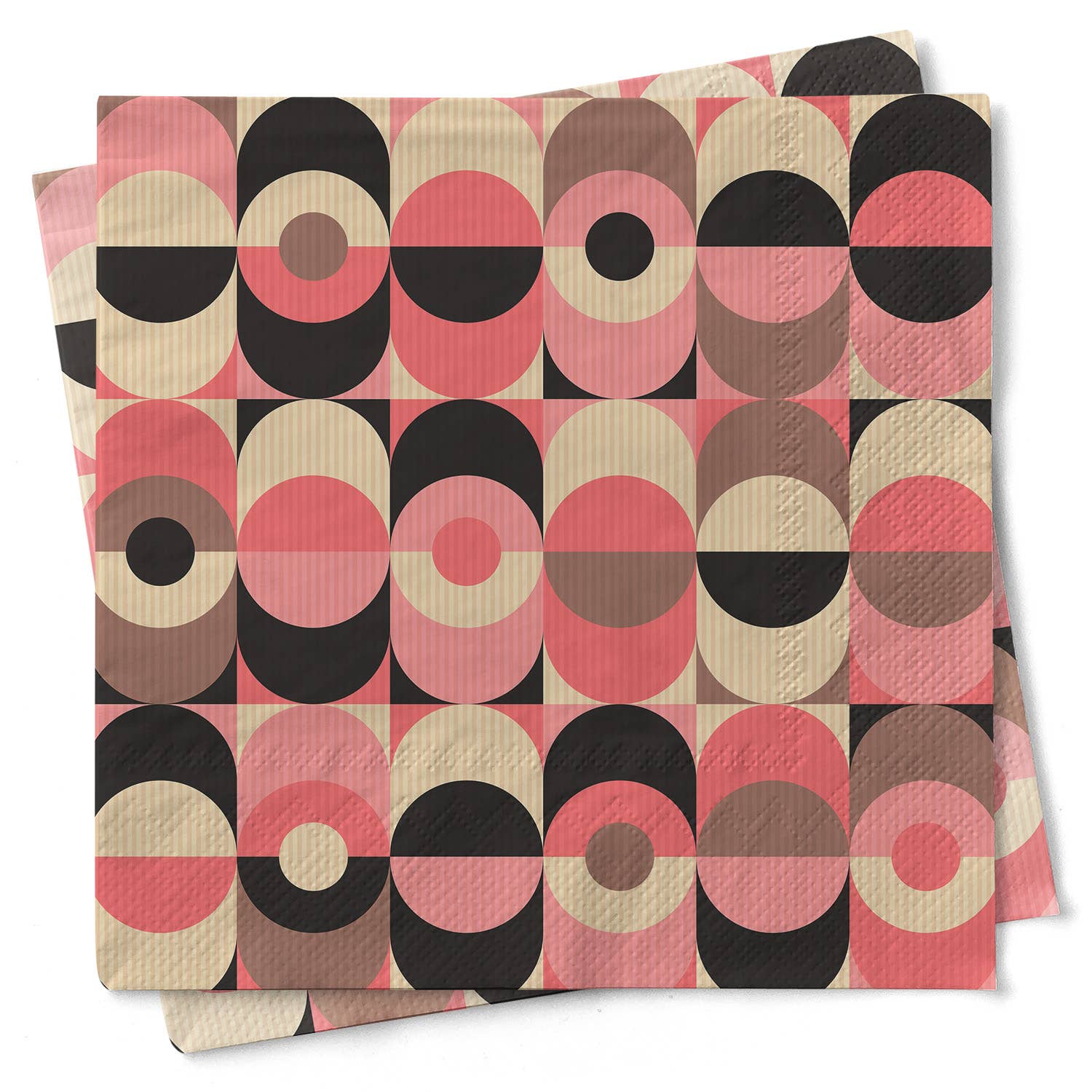 Mid Century Modern Beverage Napkin