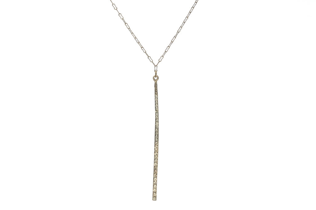 Crystal Stick Necklace