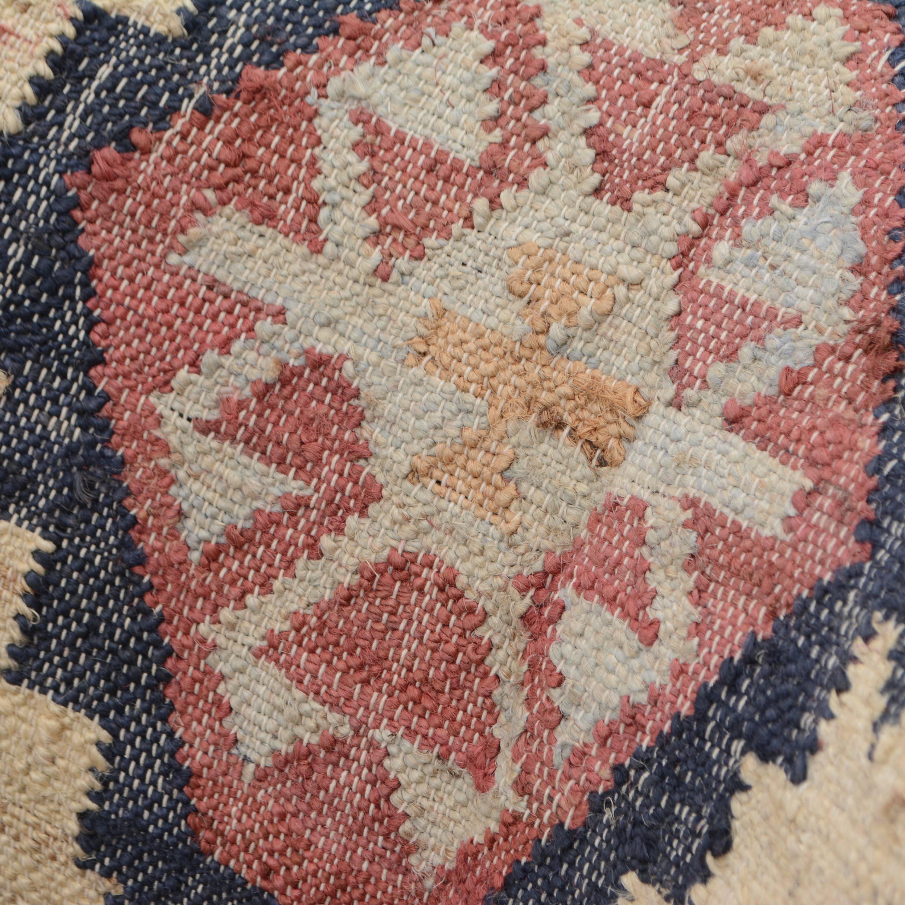 Archer Handmade Geometric Jute Blend Accent Chair