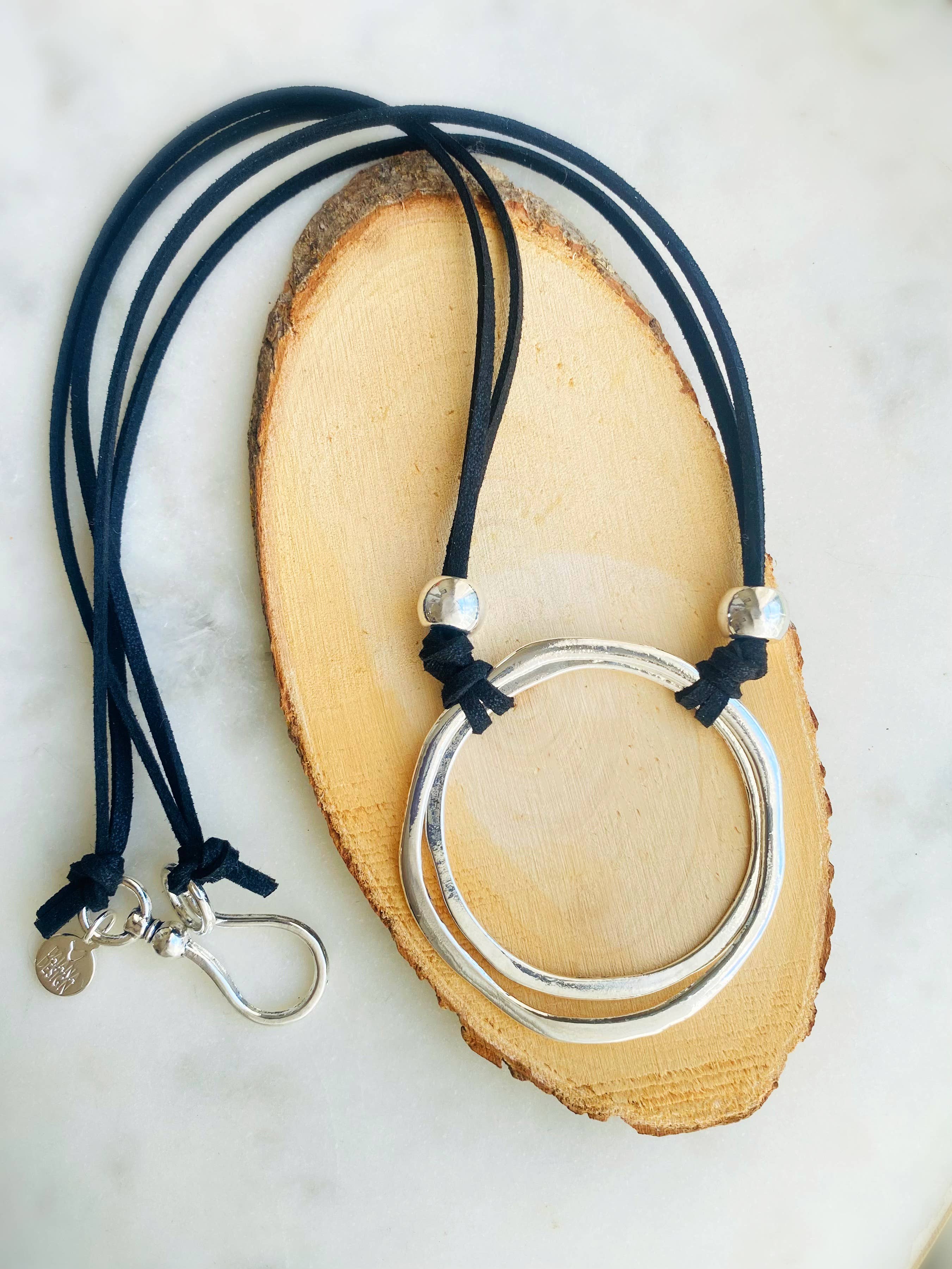 Double Sphere Necklace