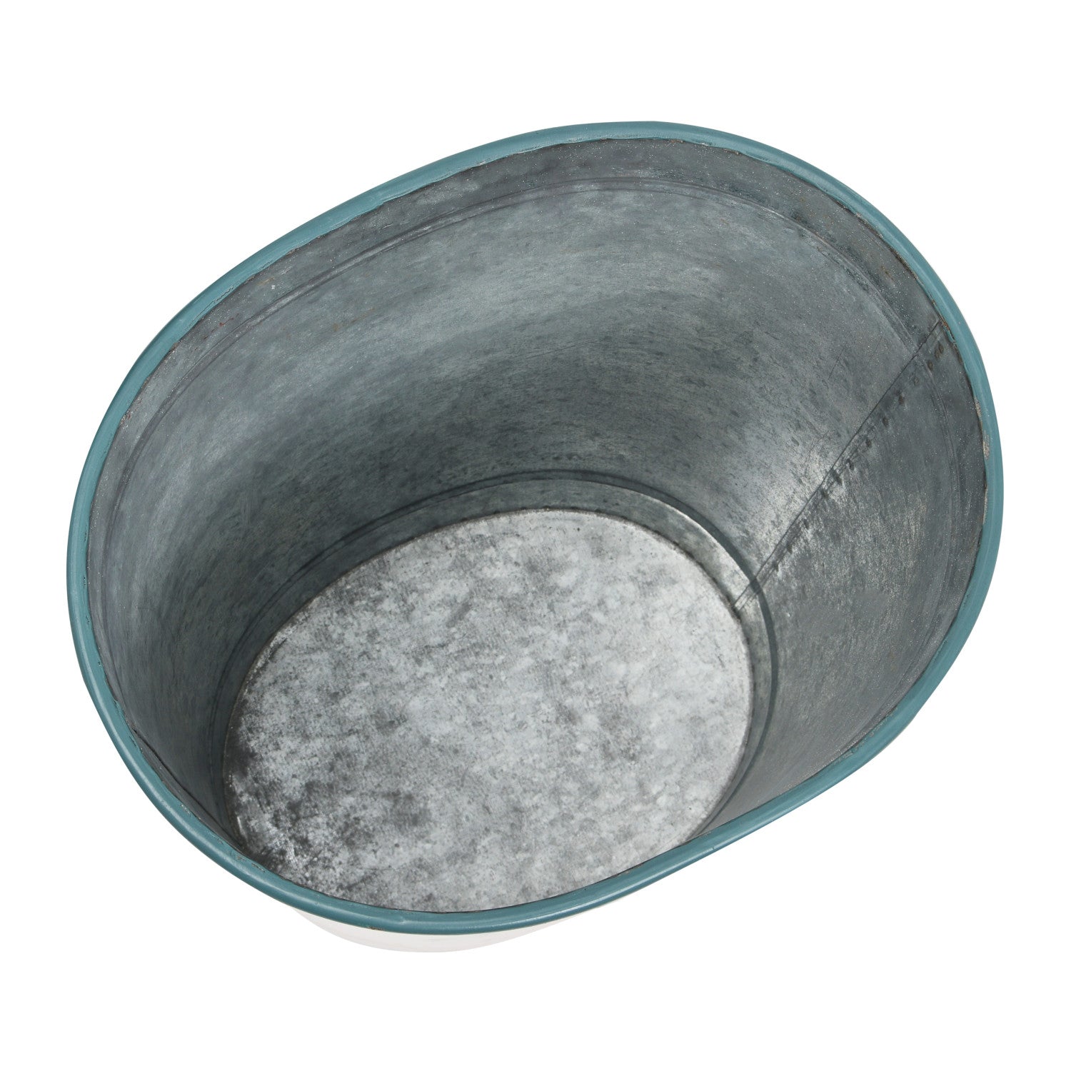 Metal Buckets with Floral Prints