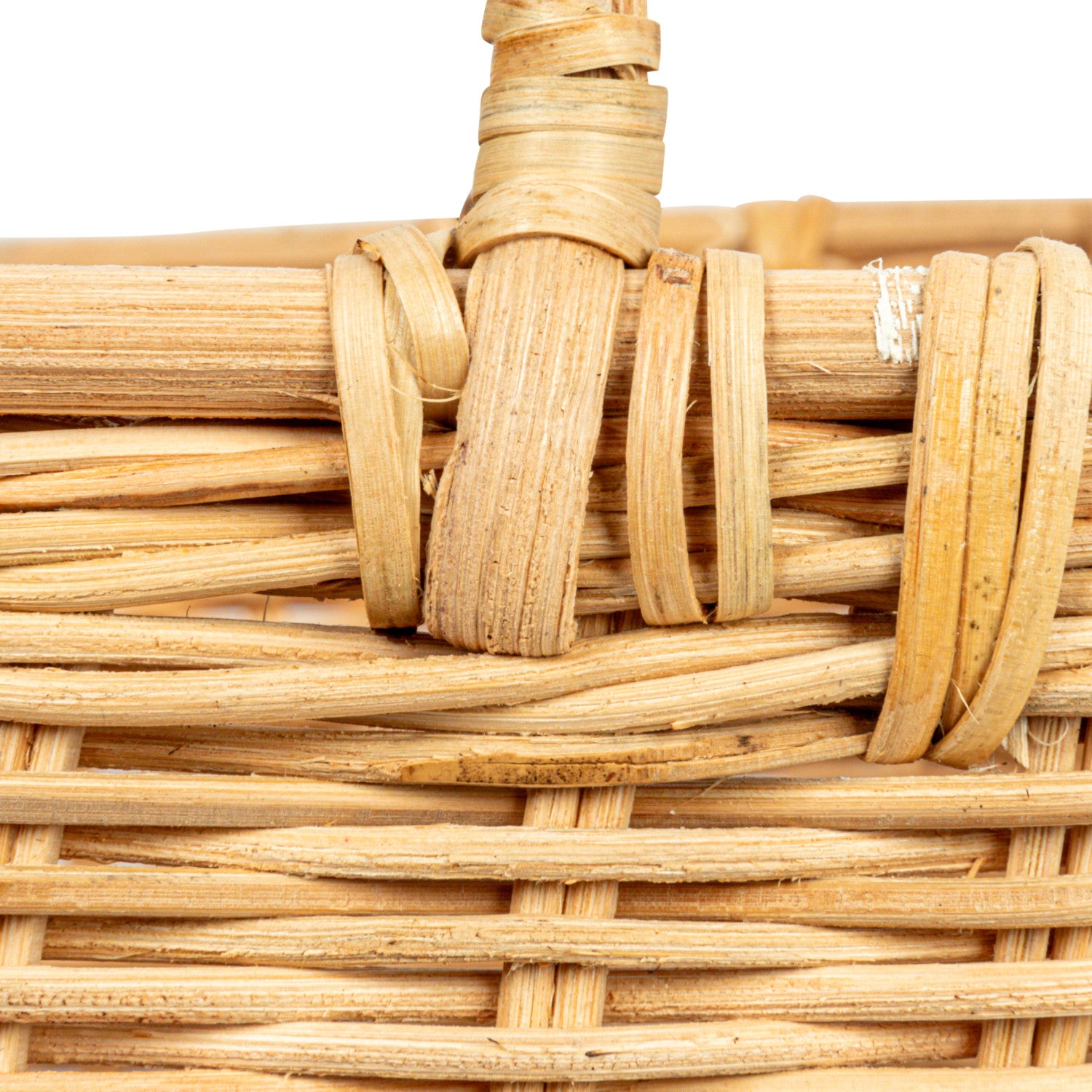Rattan Baskets with Handles