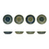 Two-Tone Hand-Painted Stoneware Bowl, 4 Styles (Each One Will Vary)