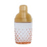 14 oz. Stainless Steel & Hand-Blown Glass Hobnail Cocktail Shaker