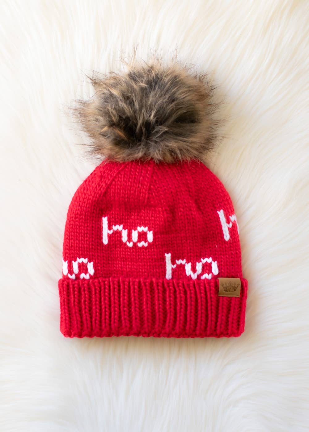 Ho Ho Ho Pom Beanie