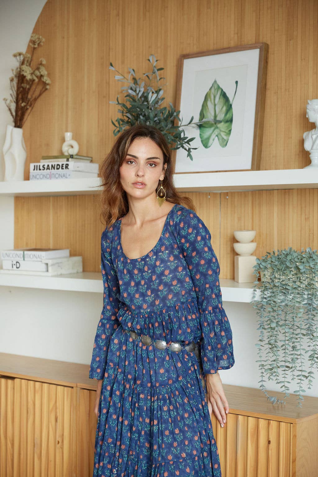Block Printed Dress (Zahava)