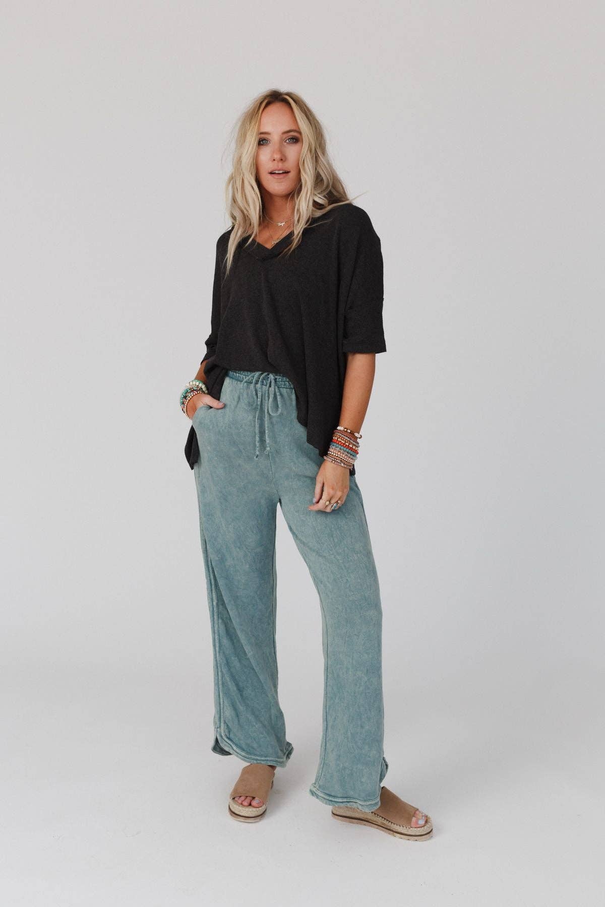 Lounge Wide Leg Full Pant