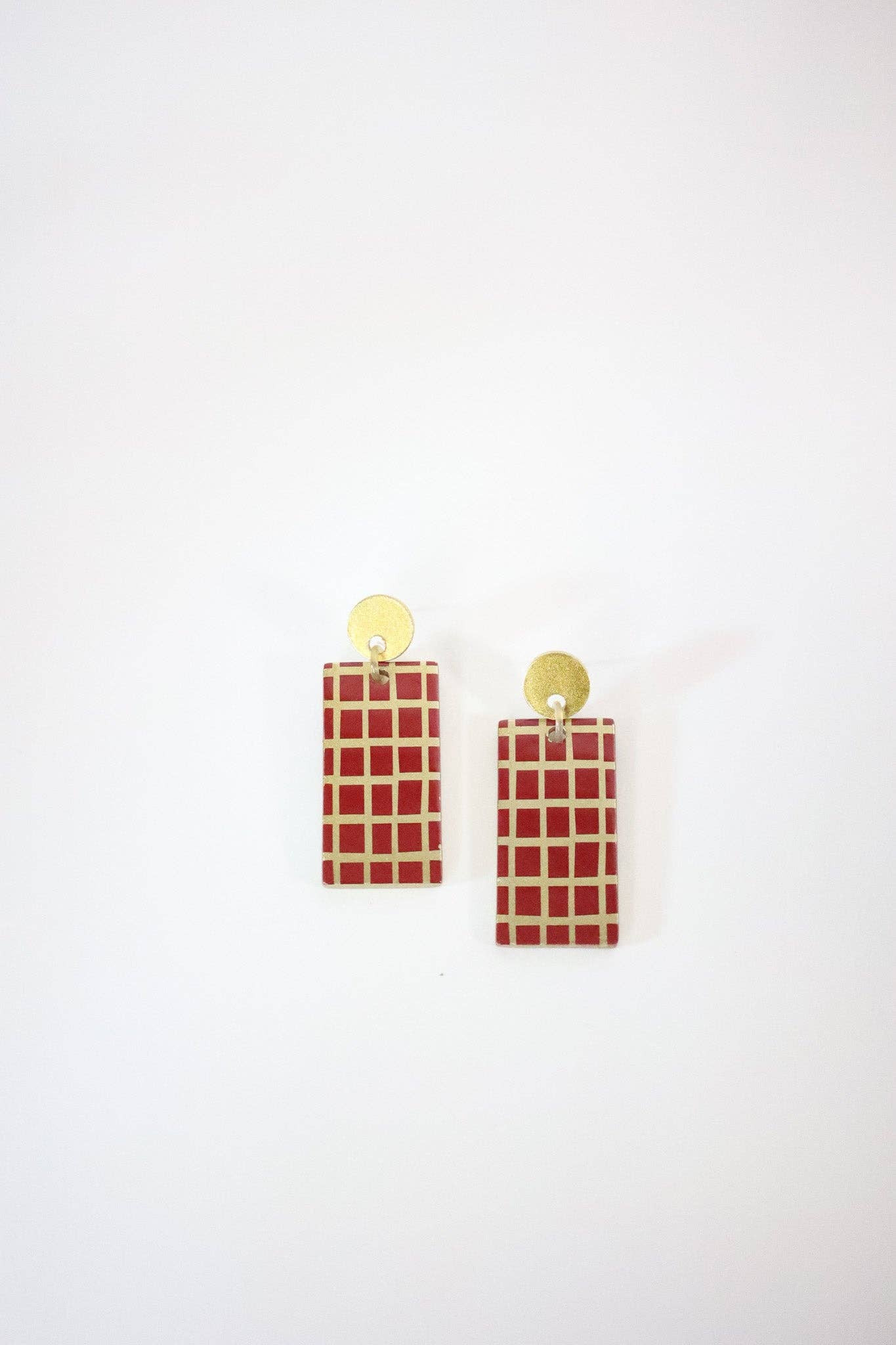 Red Dulce Cabana Earrings