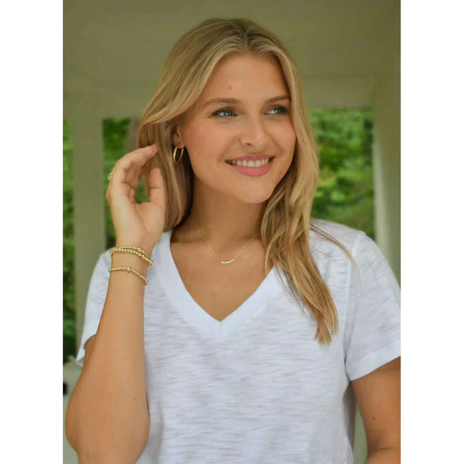 Vintage Low-Key V-Neck