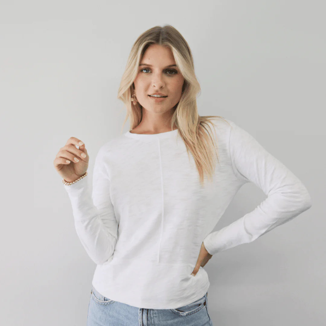 Celia Perfect-Length Tee – Long Sleeve