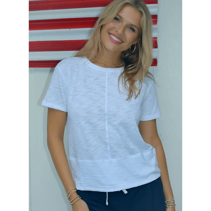 Celia Perfect-Length Tee – Short Sleeve