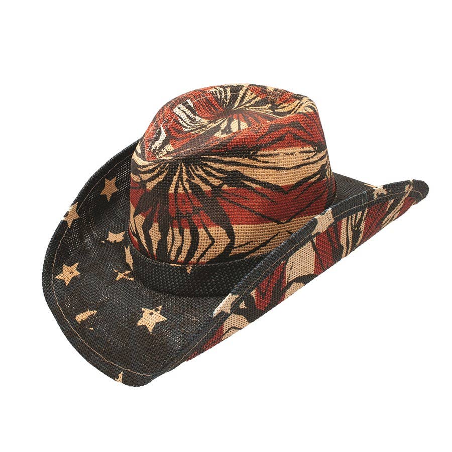 USA Patriotic Western Hat