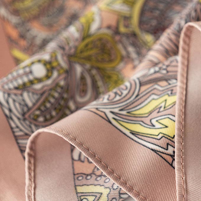 Scarvii - Botanical Floral Square Scarf